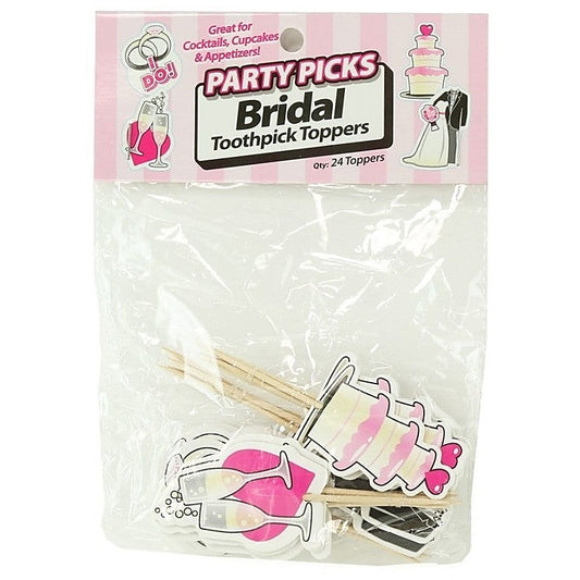Party Picks Bridal Toothpick Toppers by Little Genie - Sex Games, Coupons and Tricks