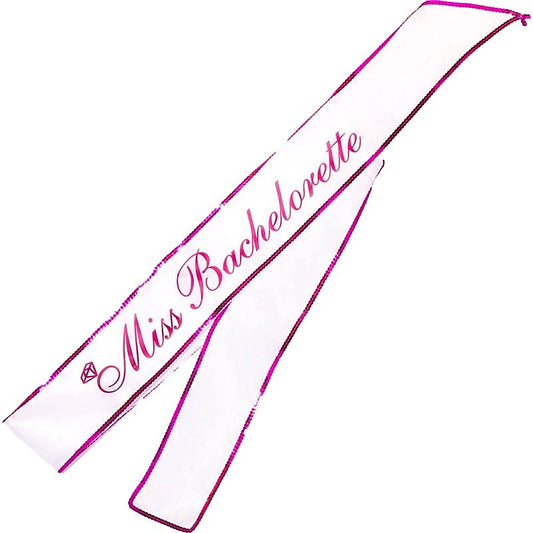 Miss Bachelorette's Party Sash by Little Genie - Sex Games, Coupons and Tricks