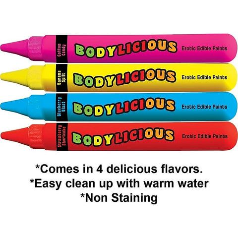 Hott Products Bodylicious Body Pens Body Paints Edible Art for Sex Play - Sex Games, Coupons and Tricks