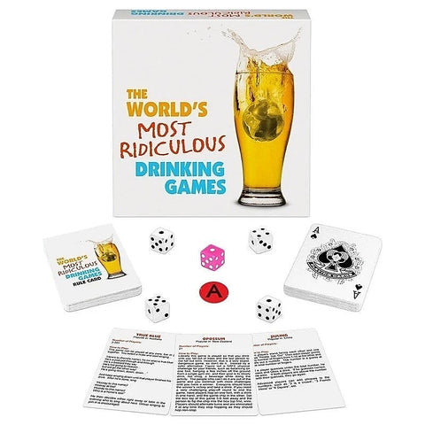 The World's Most Ridiculous Drinking Games by Kheper Games - Sex Games, Coupons and Tricks