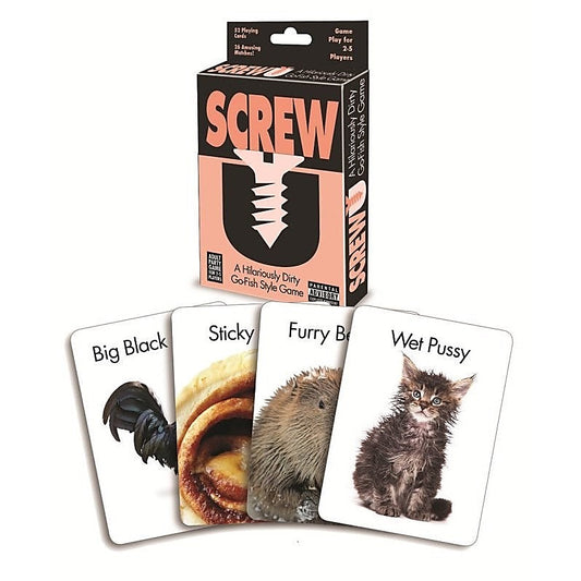 Screw U Card Game by Little Genie - Sex Games, Coupons and Tricks