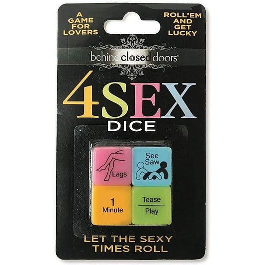 Behind Closed Doors 4Sex Dice by Little Genie - Sex Games, Coupons and Tricks