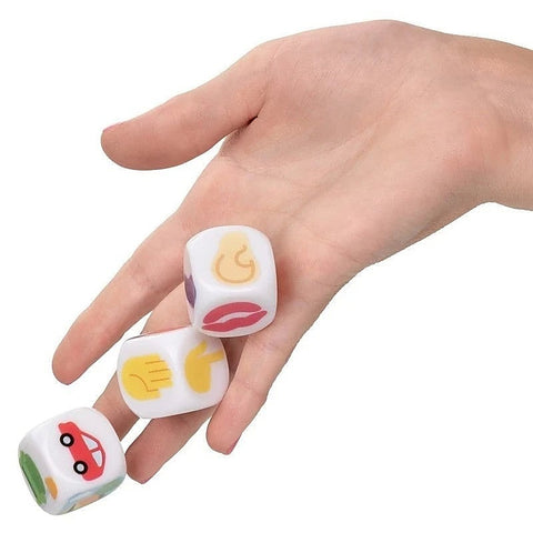 California Exotics Emojigasm Dice Adult Games with Waterproof Design - Sex Games, Coupons and Tricks