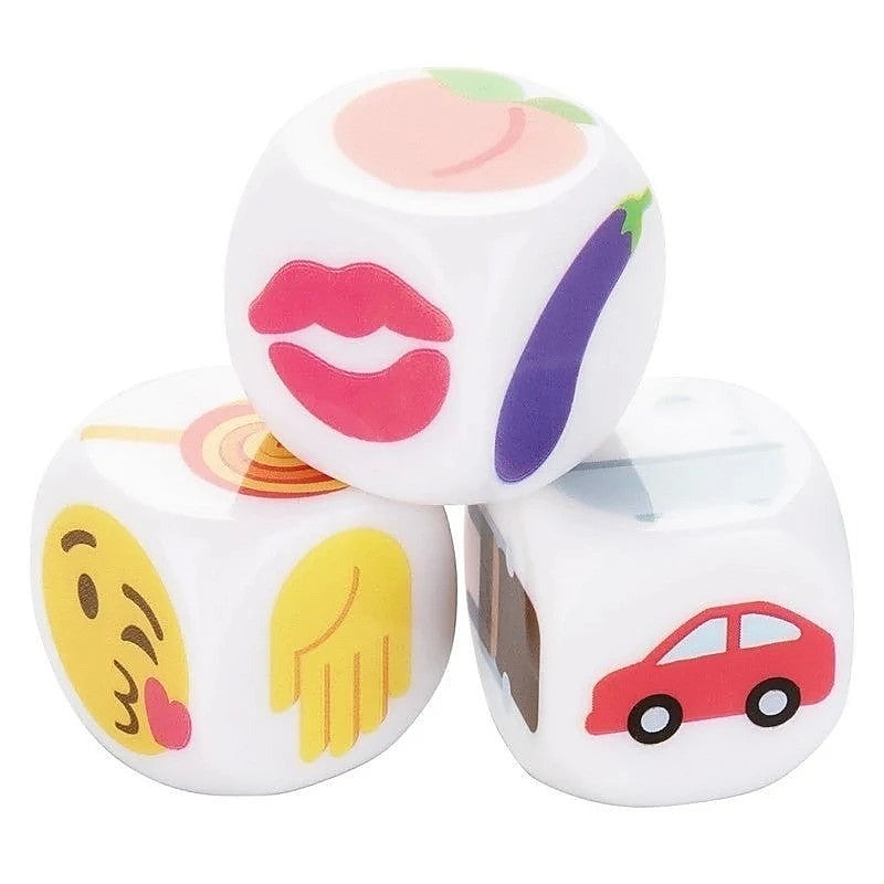 California Exotics Emojigasm Dice Adult Games with Waterproof Design - Sex Games, Coupons and Tricks