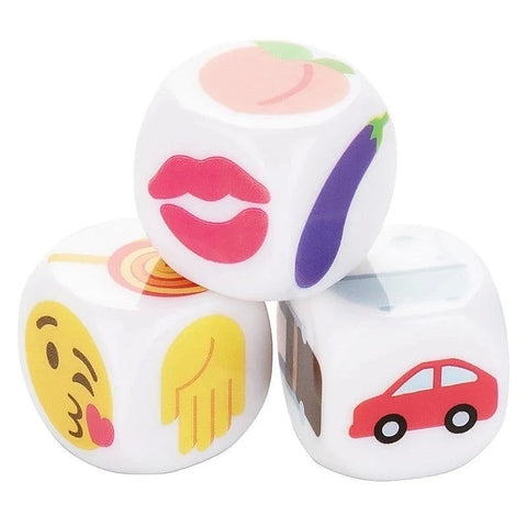 California Exotics Emojigasm Dice Adult Games with Waterproof Design - Sex Games, Coupons and Tricks