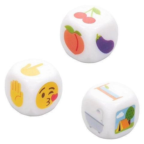 California Exotics Emojigasm Dice Adult Games with Waterproof Design - Sex Games, Coupons and Tricks