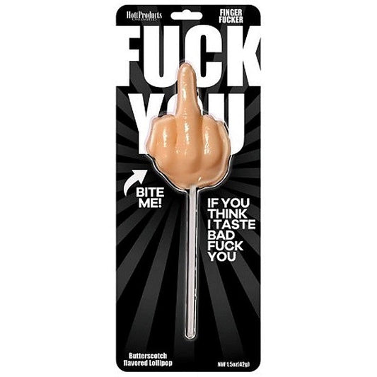 Fuck You Finger Fucker Lollipop by Hott Products - Sex Games, Coupons and Tricks