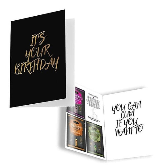 Naughty Notes Greeting Card It's Your Birthday - Sex Games, Coupons and Tricks