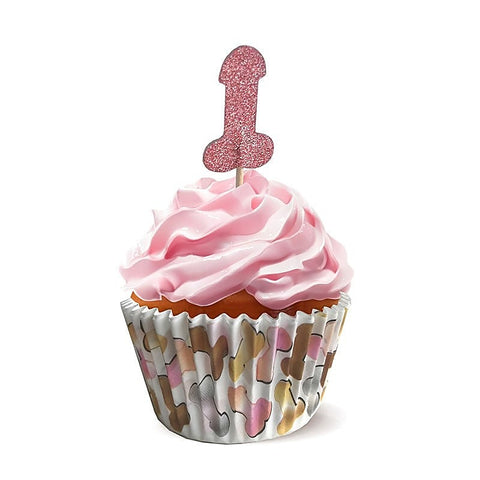 Premium Penis Party Cupcake Set by Little Genie - Sex Games, Coupons and Tricks