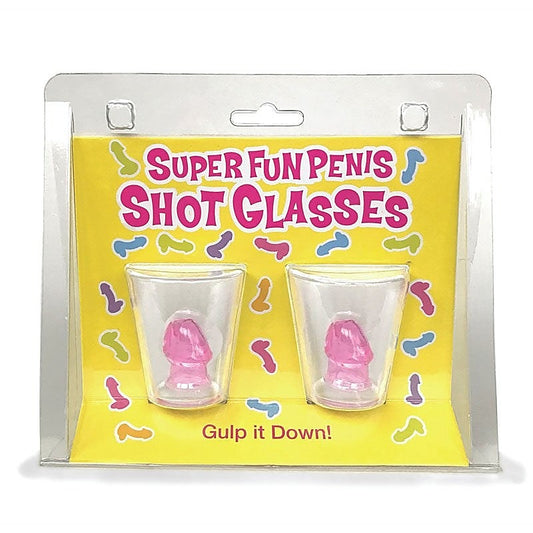 Super Fun Penis Shot Glasses Set of 2 Sex Game - Sex Games, Coupons and Tricks