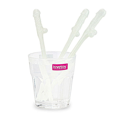Professional Glowing Willy Straws by Lovetoy - Sex Games, Coupons and Tricks