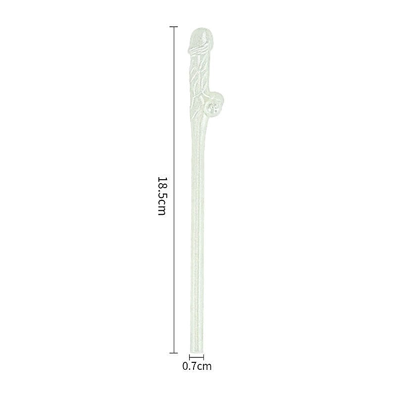 Professional Glowing Willy Straws by Lovetoy - Sex Games, Coupons and Tricks