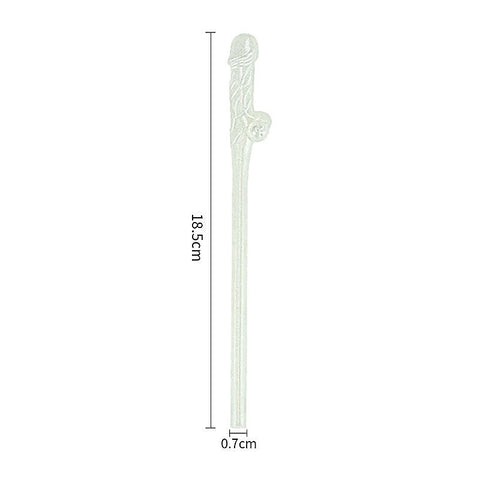 Professional Glowing Willy Straws by Lovetoy - Sex Games, Coupons and Tricks