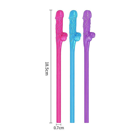 Premium Coloured Willy Straws by Lovetoy - Sex Games, Coupons and Tricks