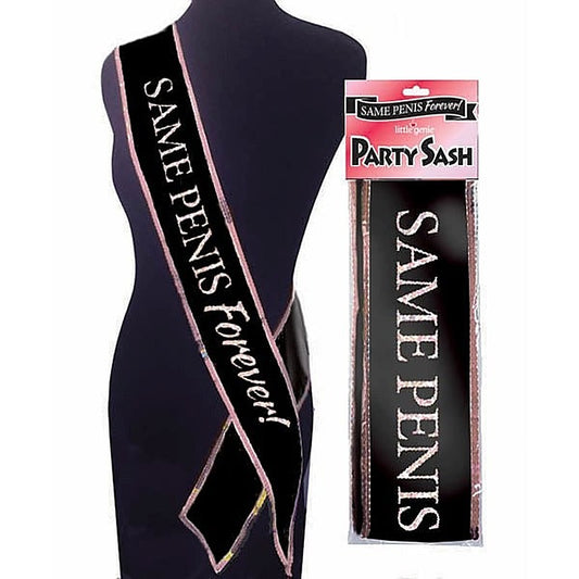 Same Penis Forever Sash by Little Genie - Sex Games, Coupons and Tricks