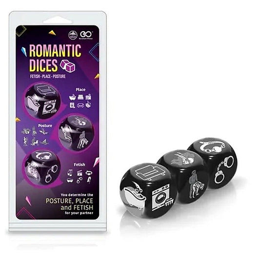 Romantic Dices 3 Pack by NANMA Corporation - Sex Games, Coupons and Tricks