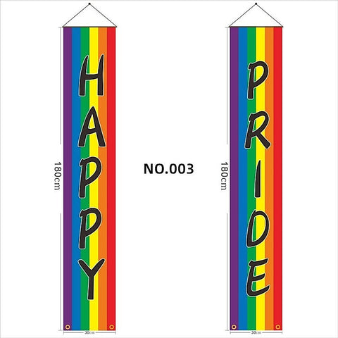 Gay Pride Door Banner by BDStyle - Party Gifts and Novelties