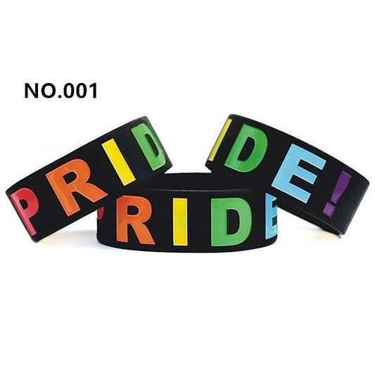 Gay Pride Silicone Bracelet by BDStyle - Party Gifts and Novelties