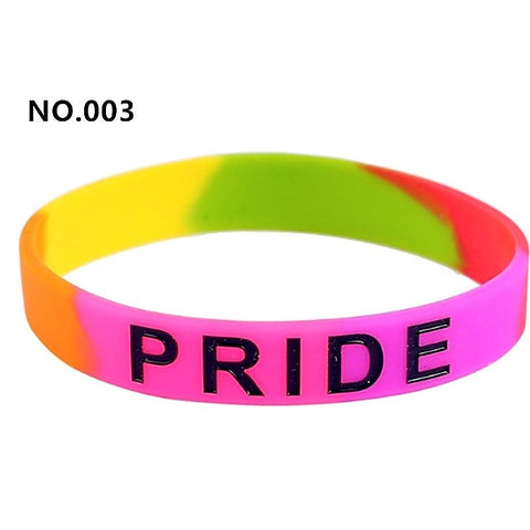 Gay Pride Silicone Bracelet by BDStyle - Party Gifts and Novelties