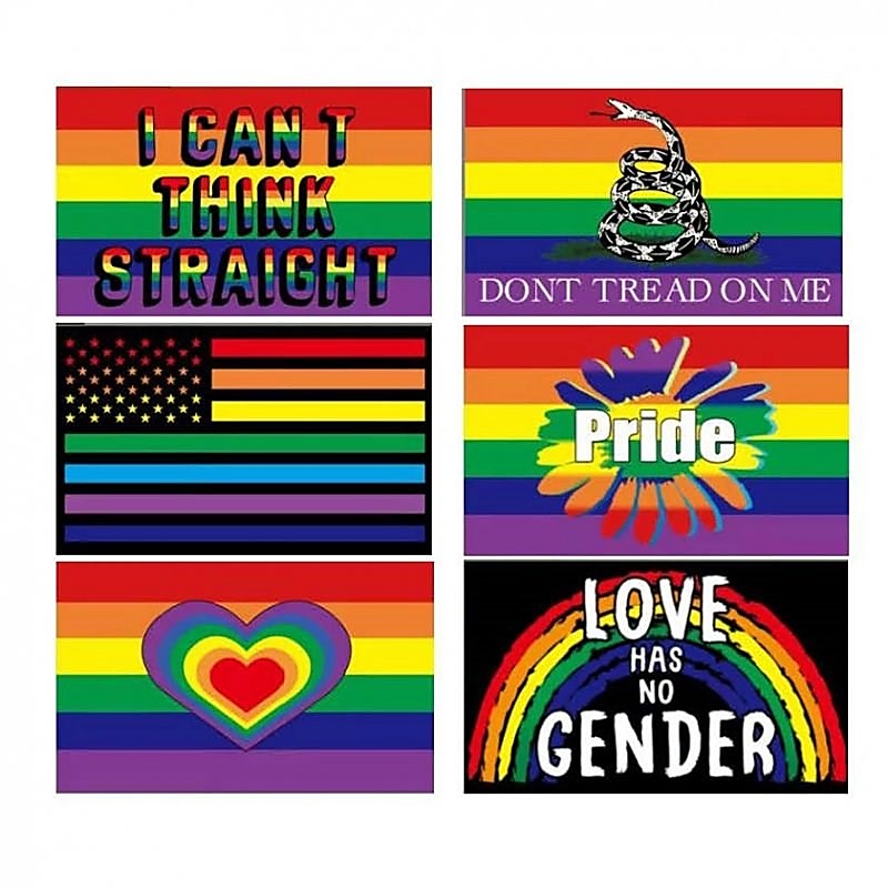 Gay Pride LGBT Waving Flag by BDStyle - Party Gifts and Novelties