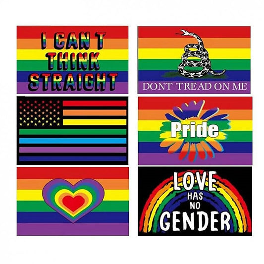 Gay Pride LGBT Waving Flag by BDStyle - Party Gifts and Novelties