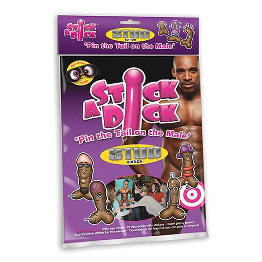 Stick A Dick Stud Edition Hens' Night Party Game - Sex Games, Coupons and Tricks