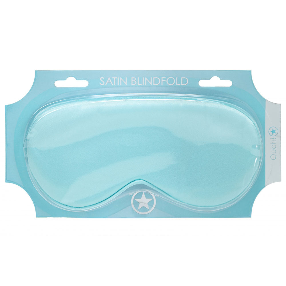 Shots Toys OUCH! Bondage Play Satin Eye Mask - Masks And Blindfolds