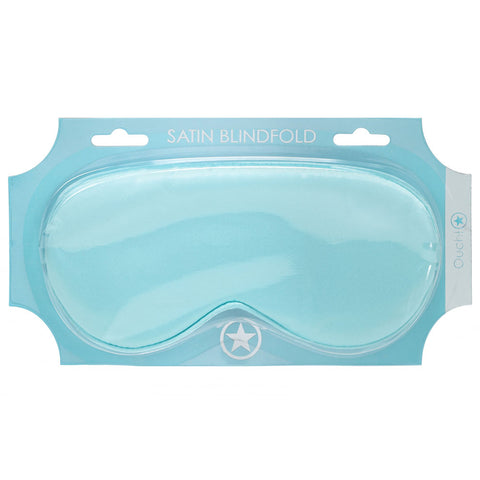 Shots Toys OUCH! Bondage Play Satin Eye Mask - Masks And Blindfolds