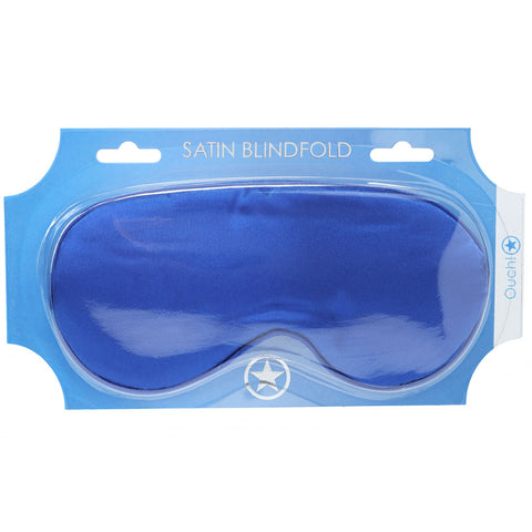 Shots Toys OUCH! Bondage Play Satin Eye Mask - Masks And Blindfolds