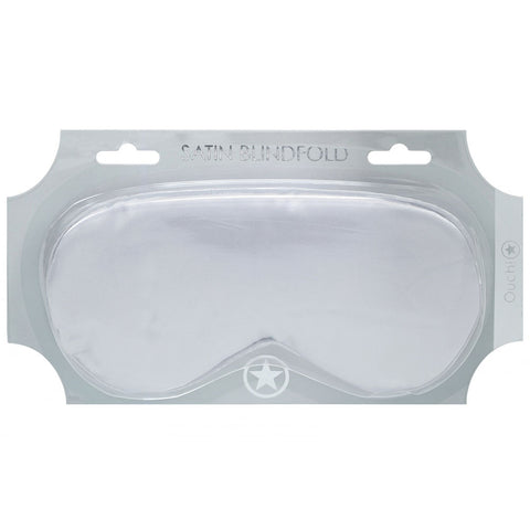Shots Toys OUCH! Bondage Play Satin Eye Mask - Masks And Blindfolds