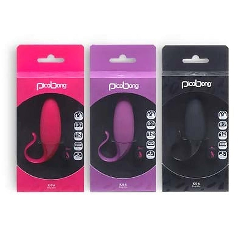 Lelo PicoBong Koa Ring Massager Vibrating Cock Ring 12 Patterns - Luxury Sex Toys