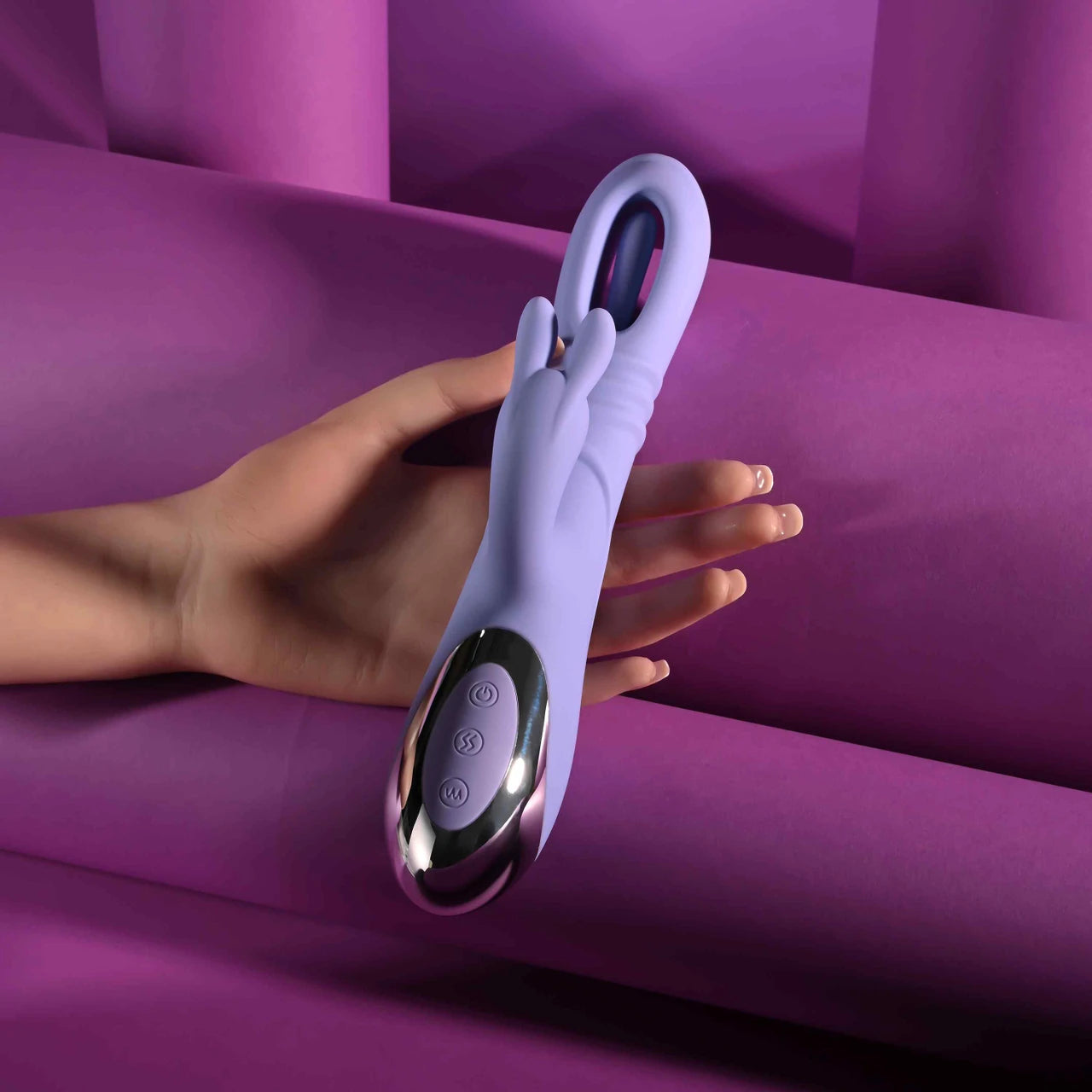 Playboy Pleasure TAP ME IN USB Rechargeable Rabbit Vibrator - Rabbit Vibrators