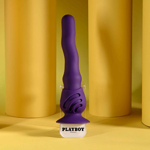 Playboy Pleasure Wiggle It Rechargeable Motion Vibrator - G-Spot Vibrators