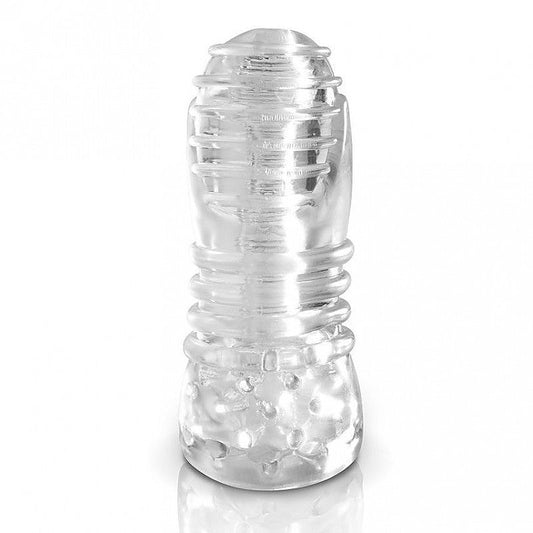 Extreme Crystal Tickler Realistic Stroker - Glass Sex Toys