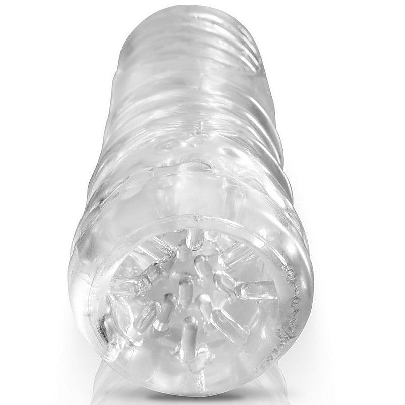 Extreme Crystal Tickler Realistic Stroker - Glass Sex Toys