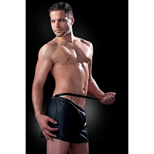 Fetish Fantasy Obedience Men's Boxer with Lead - Mens Briefs And Boxers
