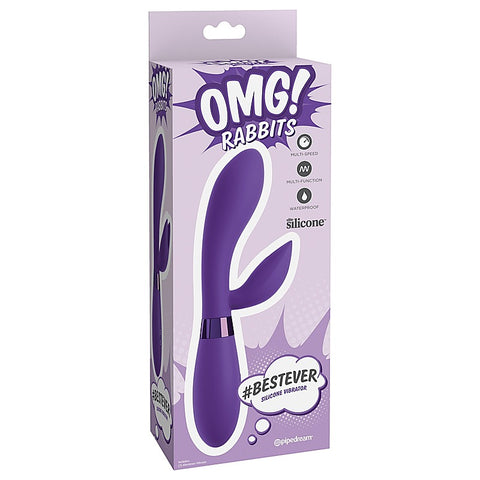 OMG Rabbits #Bestever Silicone Dual Motors Vibe - Rabbit Vibrators