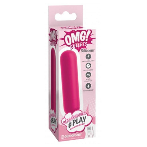 OMG Bullets Rechargeable #Play Vibrating Bullet - Bullet Vibrators