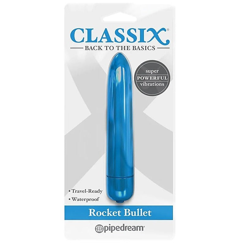 Classix Vibrating Rocket Bullet Massager by Pipedream - Bullet Vibrators