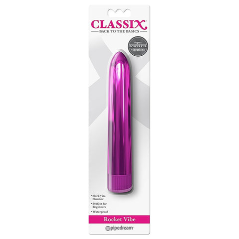 Classix Rocket Multi Functions Bullet Vibrator - Bullet Vibrators