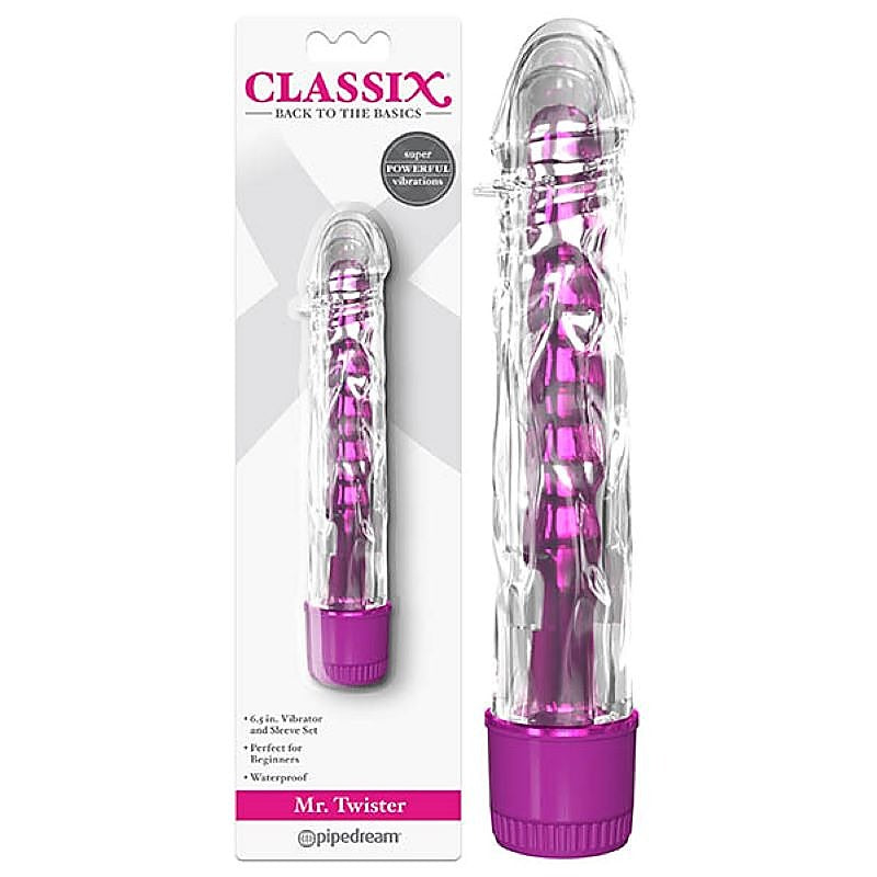 Mr. Twister Realistic Dildo Vibrator by Pipedream - Vibrating Dildos