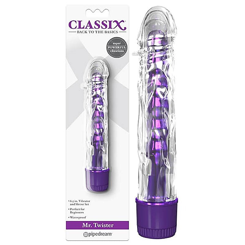 Mr. Twister Realistic Dildo Vibrator by Pipedream - Vibrating Dildos