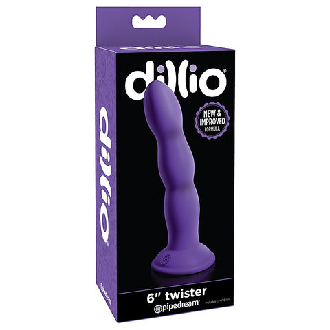 Dillio Twister 6 Inch Realistic Silicone Dildo - Realistic Dildos