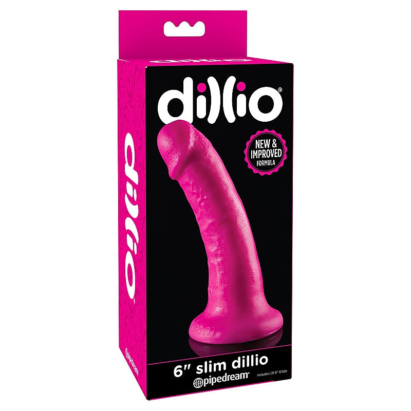 Dillio 6 Inch Slim Realistic Dildo by Pipedream - Realistic Dildos