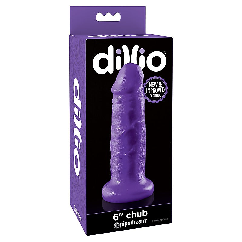 Dillio Chub 6 Inch Suction Cup Realistic Dildo - Realistic Dildos