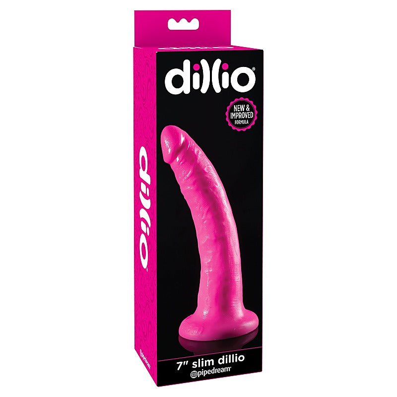 Dillio Slim 7 Inch Harness Compatible Dildo - Realistic Dildos