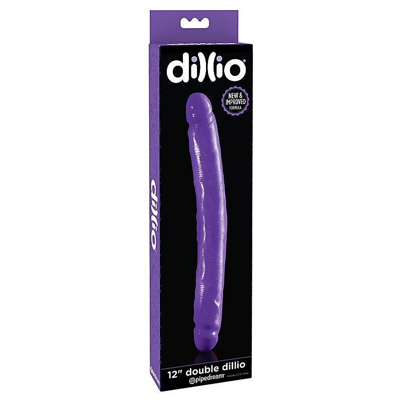 Dillio 12 Inch Double Ender Realistic Dong by Pipedream - Double Ender