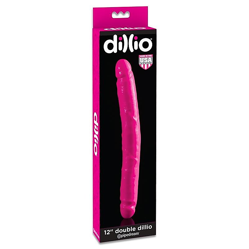 Dillio 12 Inch Double Ender Realistic Dong by Pipedream - Double Ender