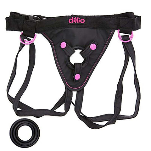 Dillio Perfect Fit Adjustable Strap-On Harness by Pipedream - Strap On Sextoys