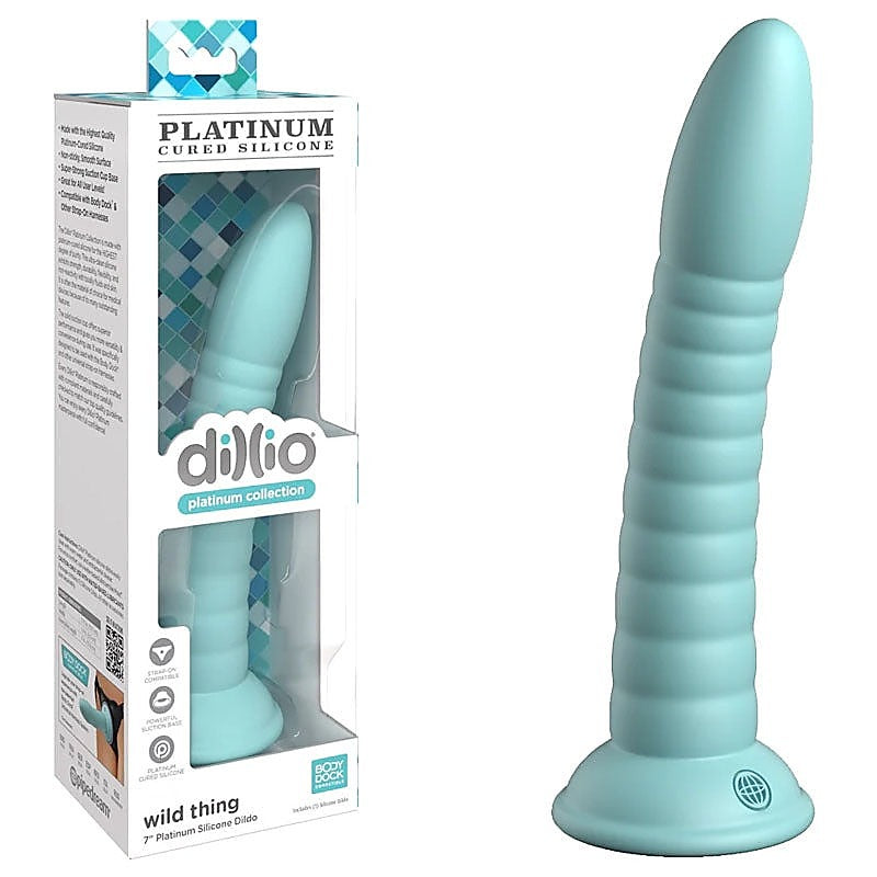 Dillio Platinum Wild Thing 7 Inch Silicone Dildo - Realistic Dildos